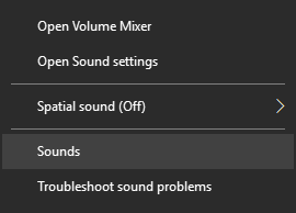 Windows Audio Settings
