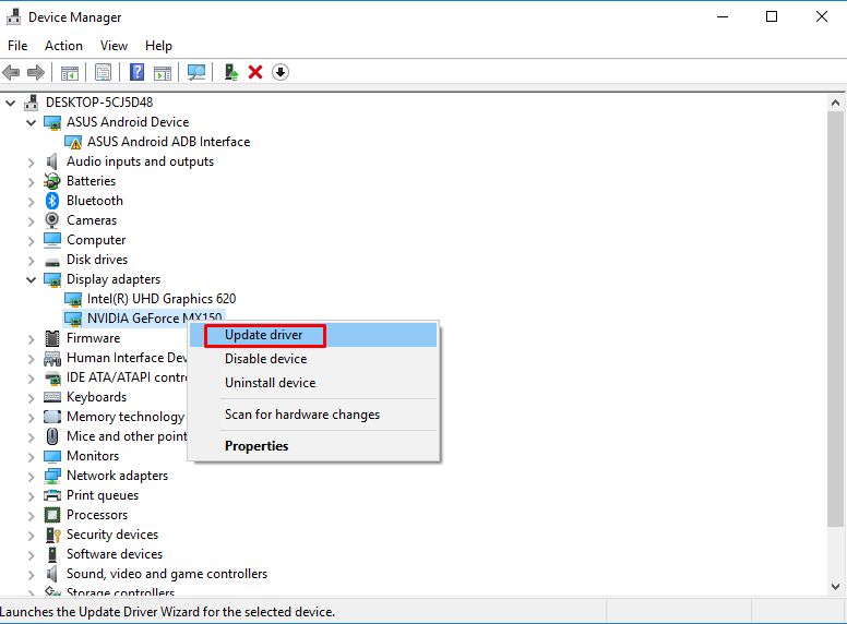 NVIDIA Installer Failed update driver