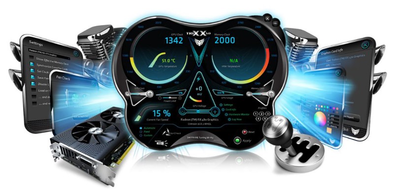 SAPPHIRE TriXX gpu overclocking