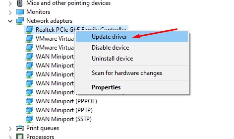 update driver