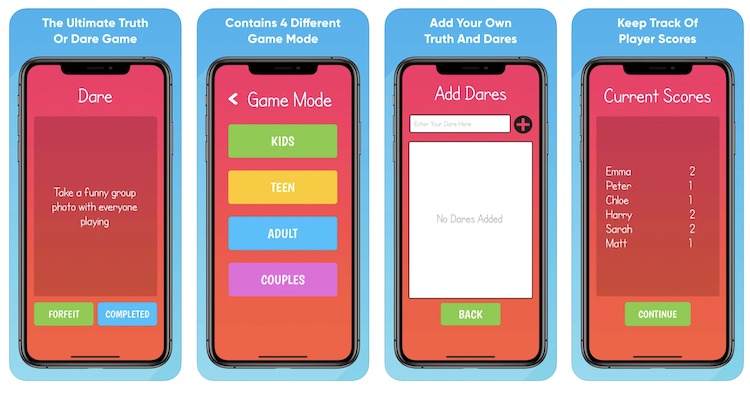 best iOS couple game apps