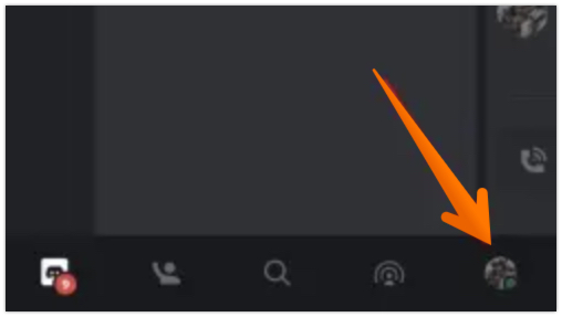 Click on Profile Picture