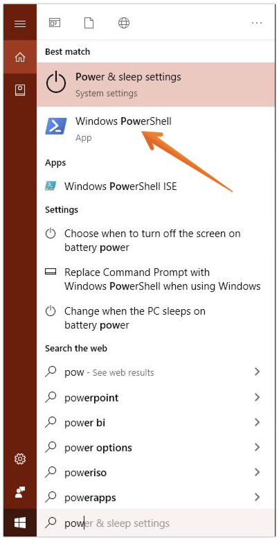Open PowerShell