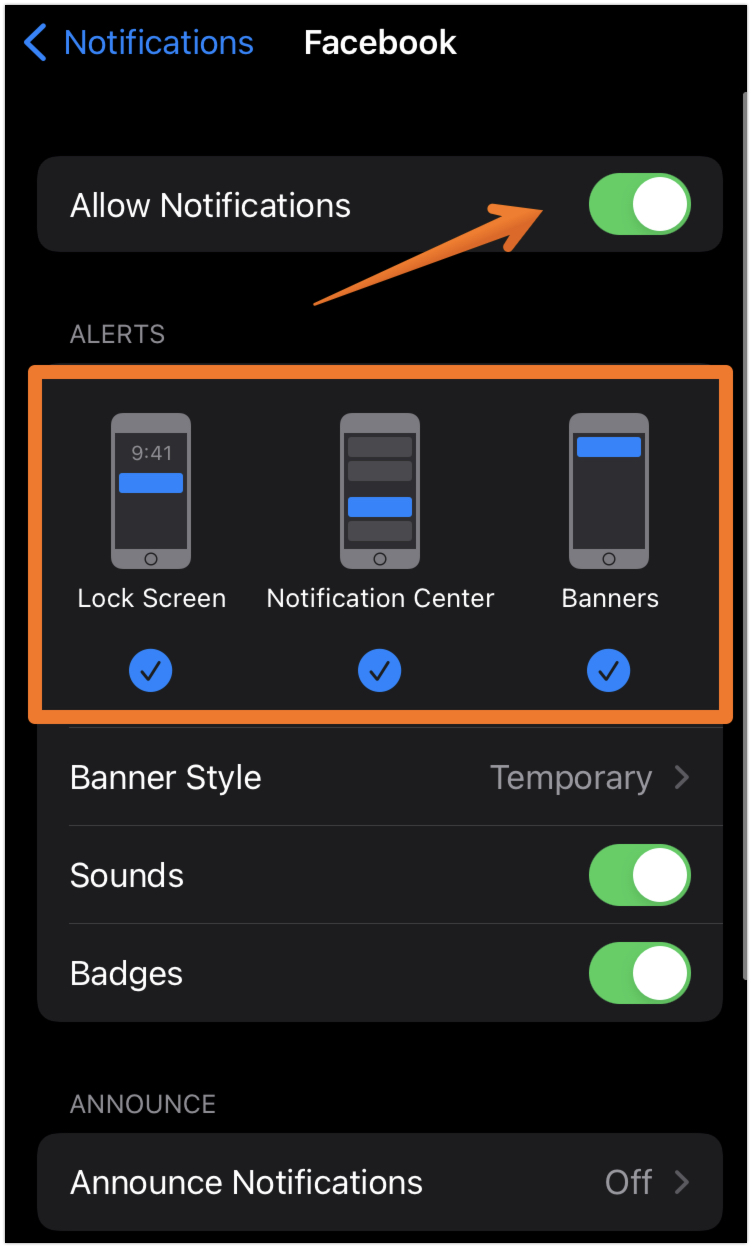 Turn on Notifications