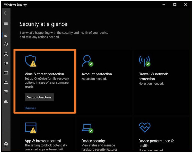 Choose Virus and Security