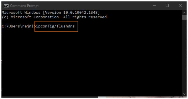 Open Command Prompt