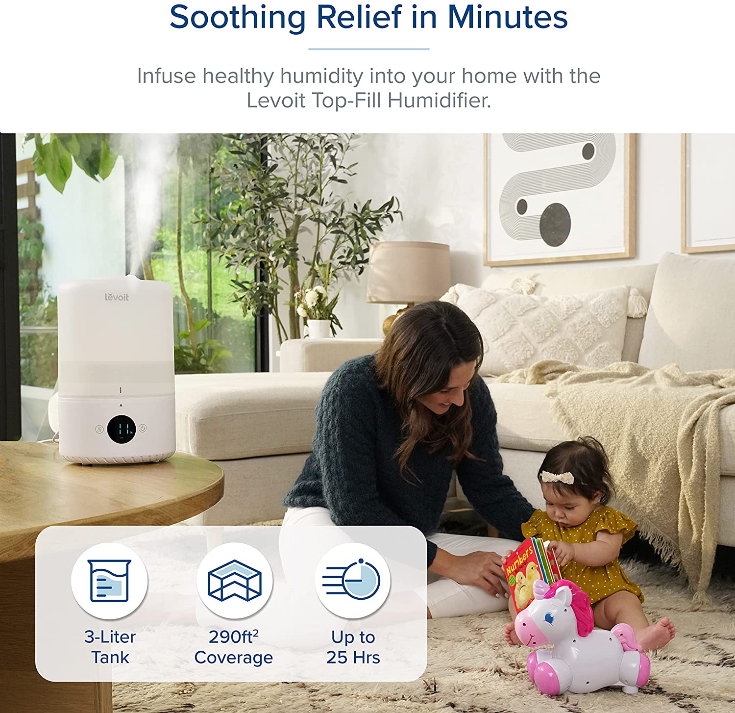 LEVOIT Humidifiers for Bedroom Now Available at 14 Off
